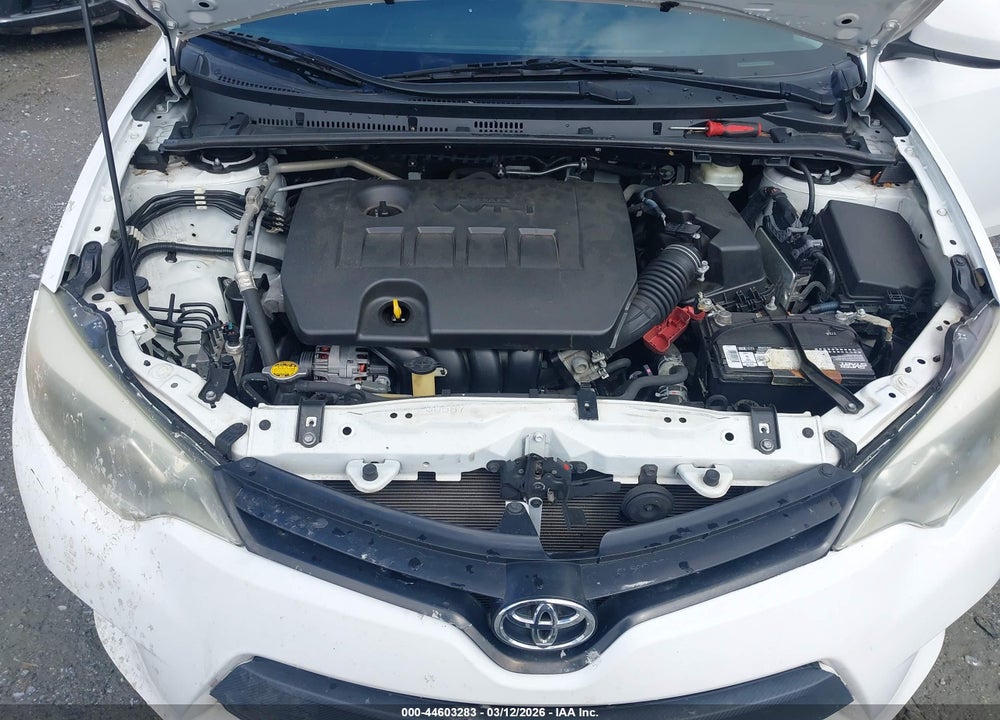 2015 TOYOTA COROLLA L VIN: 2T1BURHE1FC319939