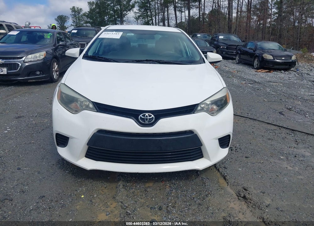 2015 TOYOTA COROLLA L VIN: 2T1BURHE1FC319939