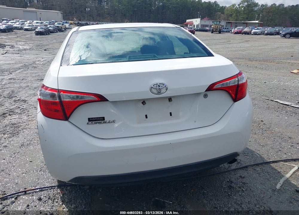 2015 TOYOTA COROLLA L VIN: 2T1BURHE1FC319939