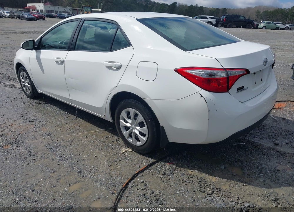 2015 TOYOTA COROLLA L VIN: 2T1BURHE1FC319939