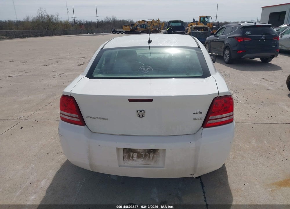 2008 DODGE AVENGER SXT VIN: 1B3LC56KX8N267642