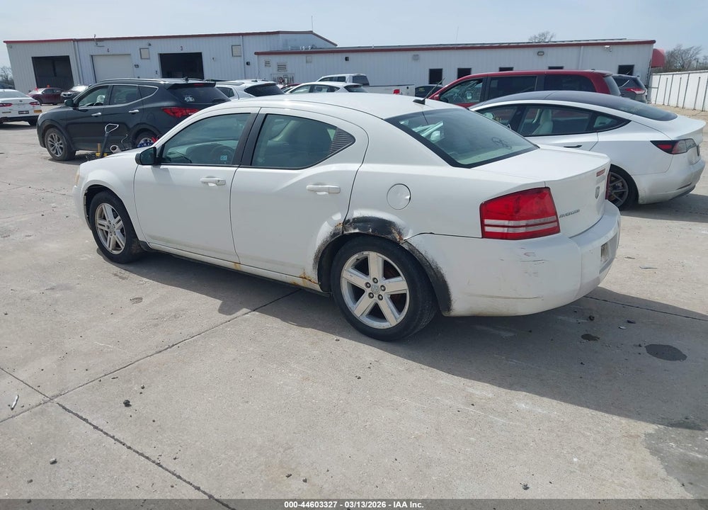2008 DODGE AVENGER SXT VIN: 1B3LC56KX8N267642