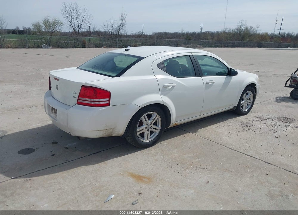 2008 DODGE AVENGER SXT VIN: 1B3LC56KX8N267642