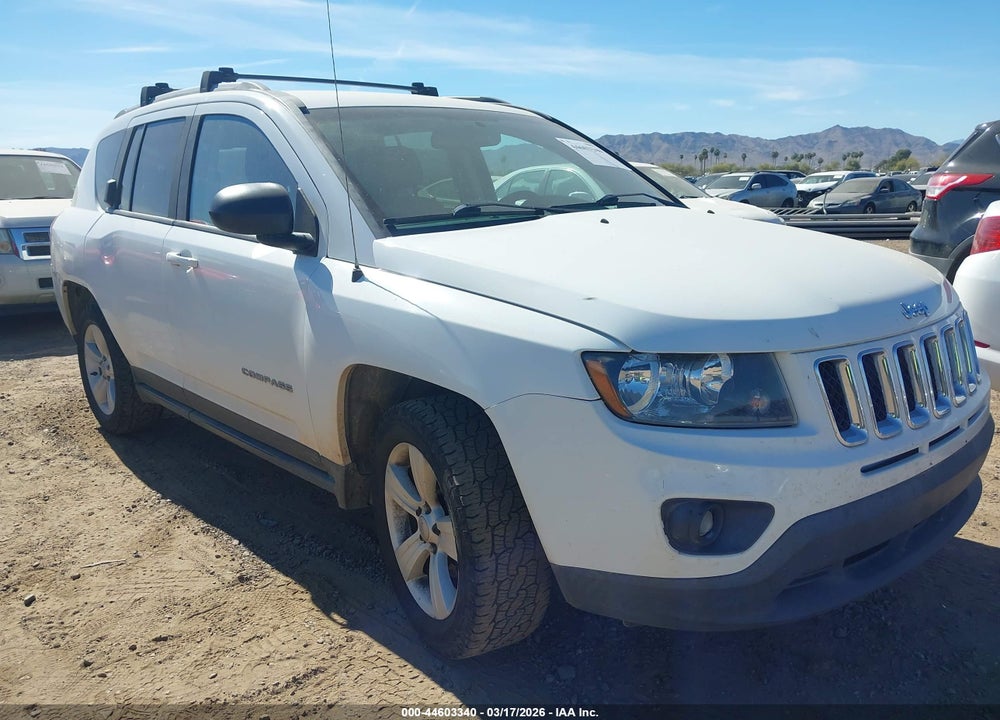 2017 JEEP COMPASS SPORT FWD VIN: 1C4NJCBA7HD147091