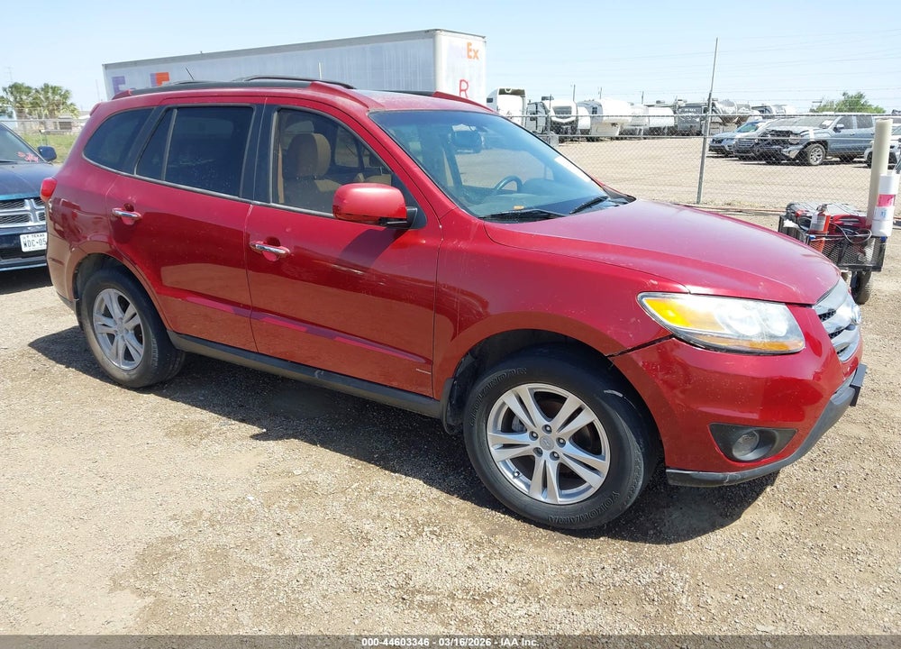 2012 HYUNDAI SANTA FE LIMITED VIN: 5XYZK3AB5CG136206