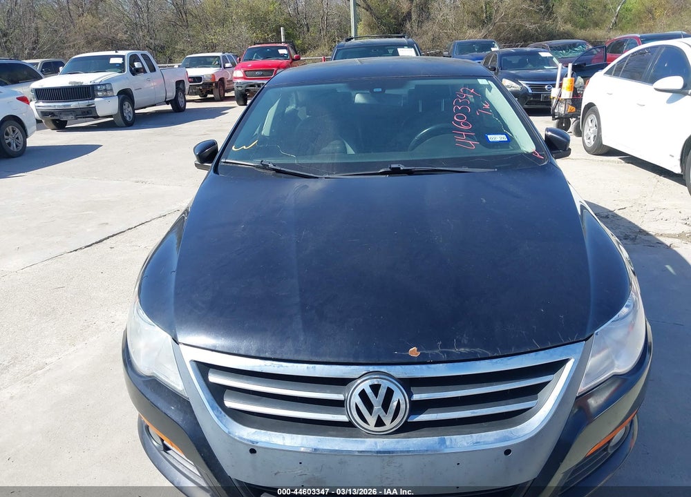 2010 VOLKSWAGEN CC SPORT VIN: WVWML7AN0AE518528