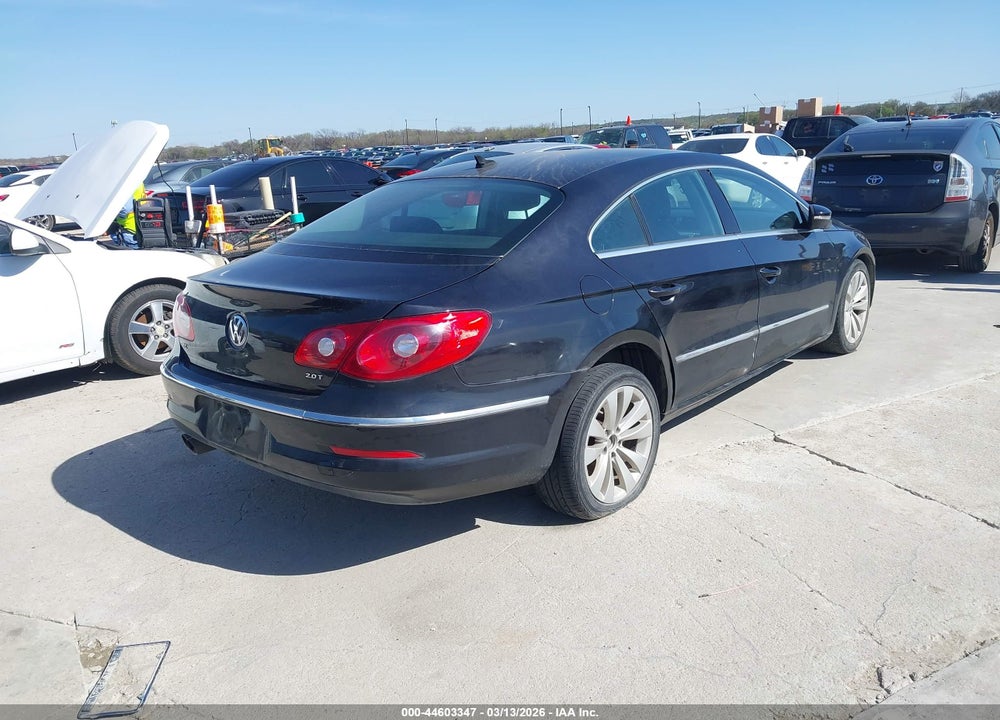2010 VOLKSWAGEN CC SPORT VIN: WVWML7AN0AE518528