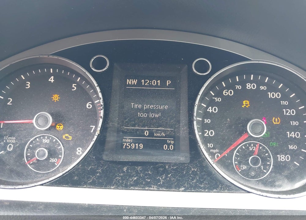 2010 VOLKSWAGEN CC SPORT VIN: WVWML7AN0AE518528
