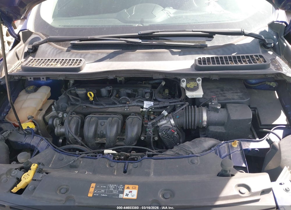 2014 FORD ESCAPE S VIN: 1FMCU0F72EUD42065