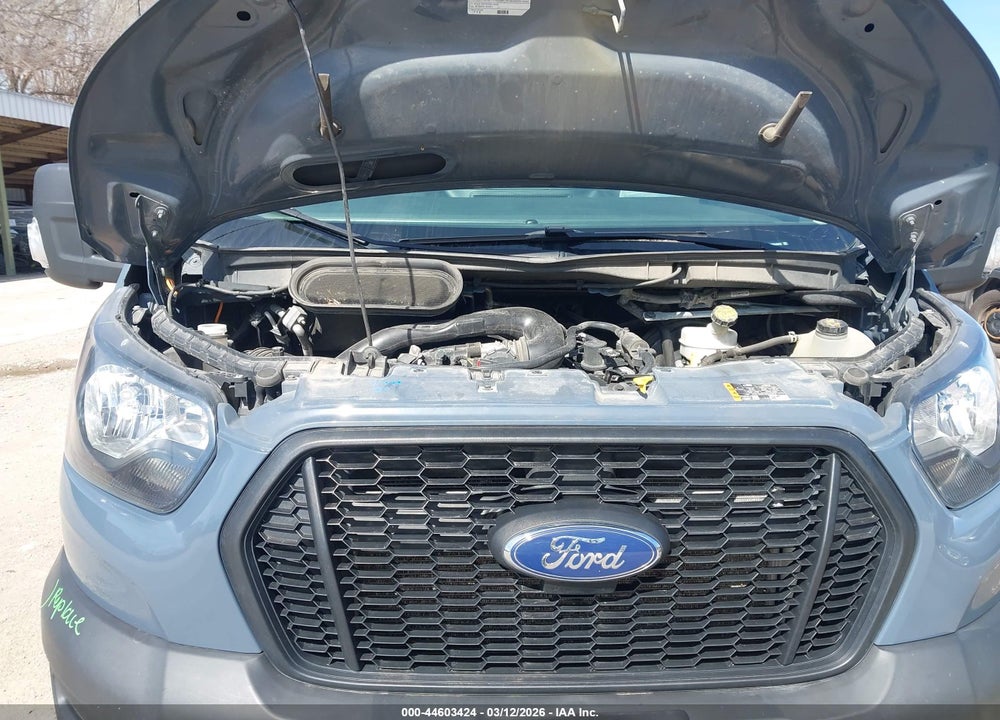 2021 FORD TRANSIT-250 CARGO VAN VIN: 1FTBR3X89MKA45525