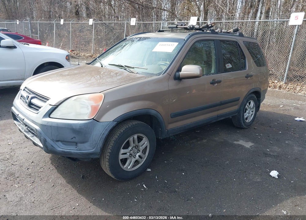 2002 HONDA CR-V EX VIN: SHSRD788X2U004388