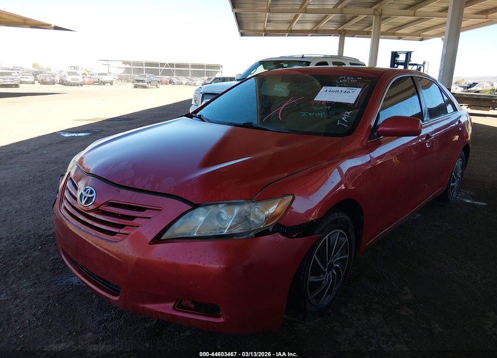 2009 TOYOTA CAMRY LE VIN: 4T1BE46K89U268726