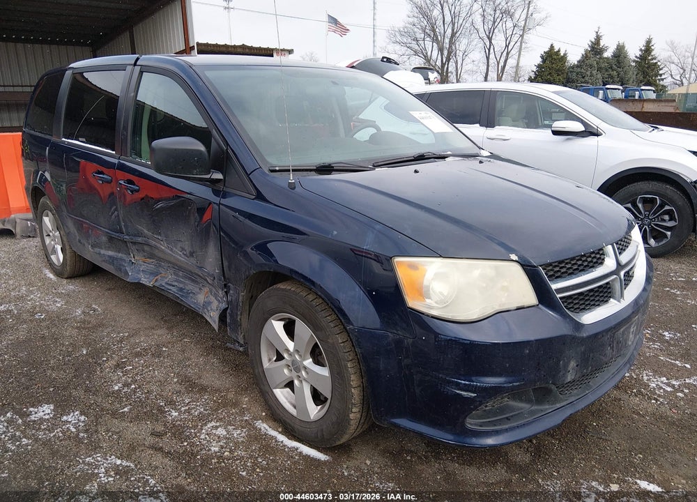 2013 DODGE GRAND CARAVAN SE VIN: 2C4RDGBG4DR764993