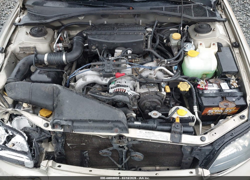 2000 SUBARU LEGACY GT VIN: 4S3BH6458Y6306883