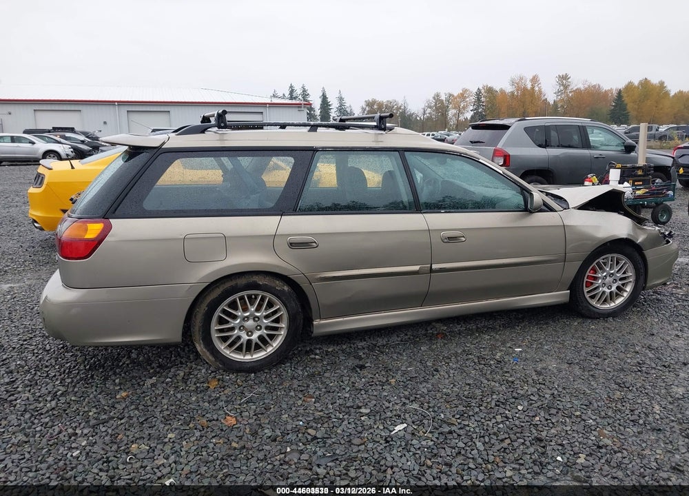 2000 SUBARU LEGACY GT VIN: 4S3BH6458Y6306883