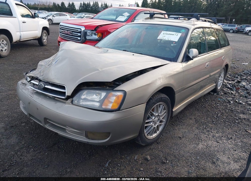 2000 SUBARU LEGACY GT VIN: 4S3BH6458Y6306883