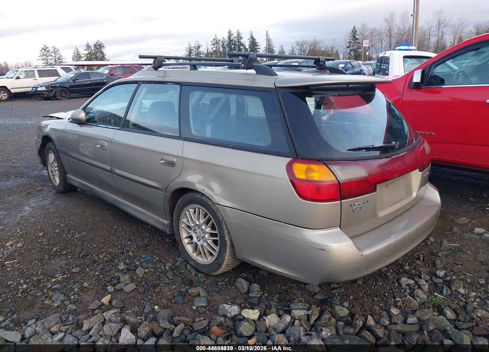 2000 SUBARU LEGACY GT VIN: 4S3BH6458Y6306883