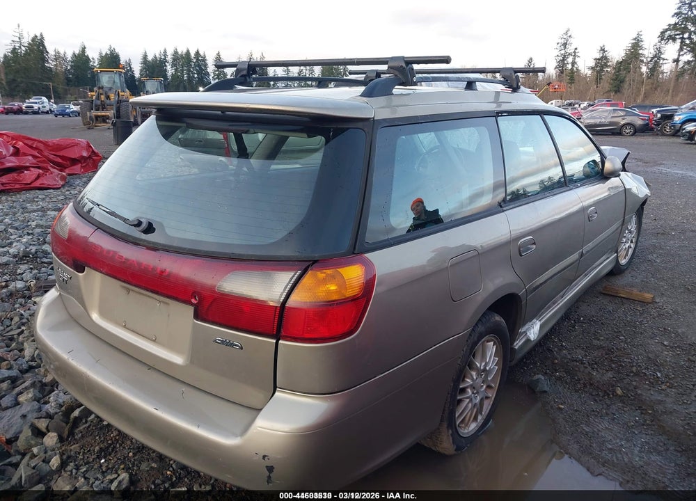 2000 SUBARU LEGACY GT VIN: 4S3BH6458Y6306883