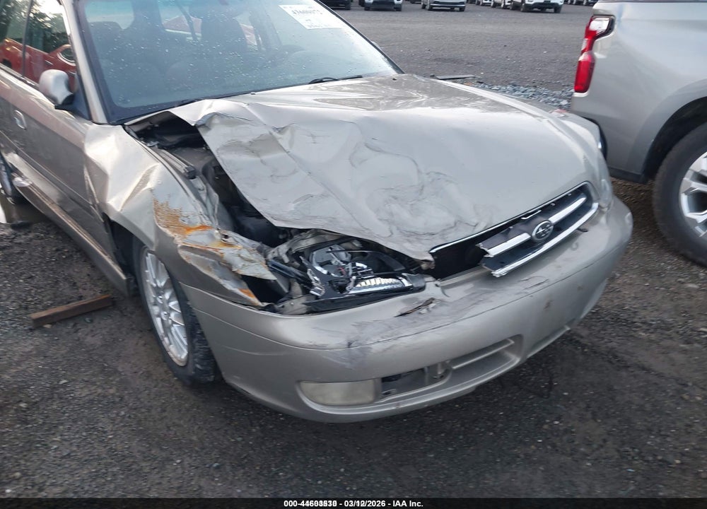 2000 SUBARU LEGACY GT VIN: 4S3BH6458Y6306883
