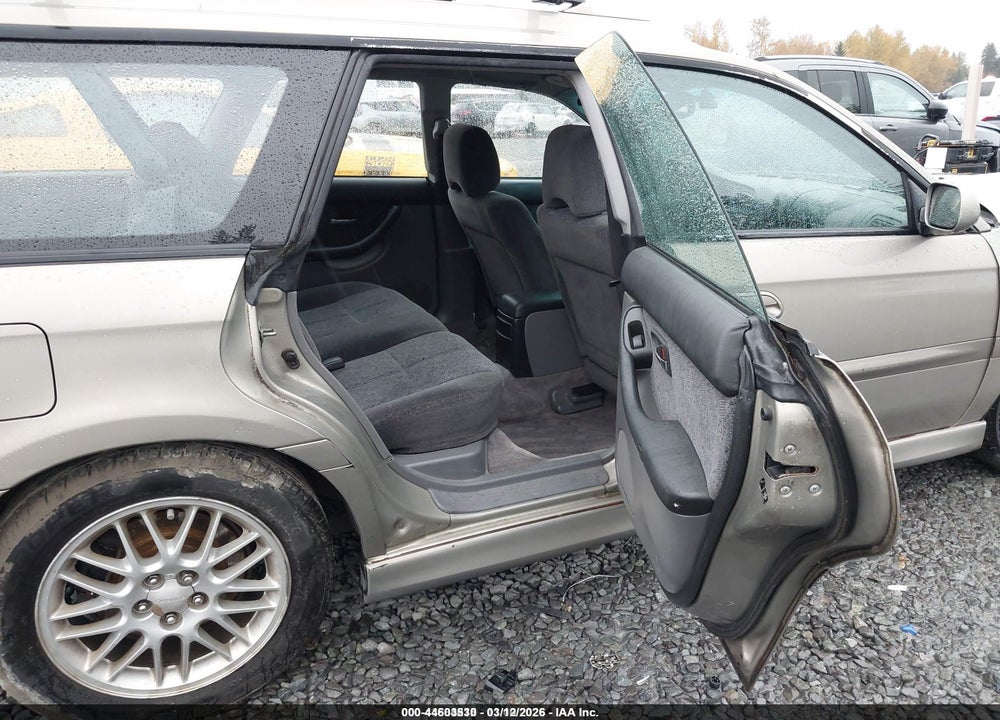 2000 SUBARU LEGACY GT VIN: 4S3BH6458Y6306883