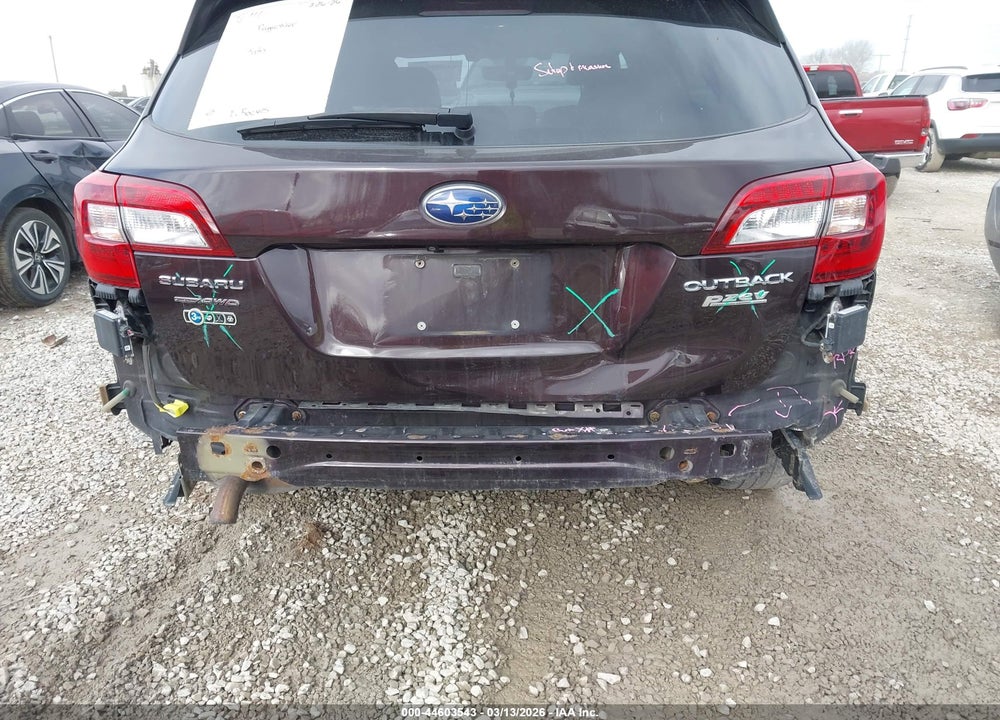 2017 SUBARU OUTBACK 2.5I TOURING VIN: 4S4BSATC3H3266603