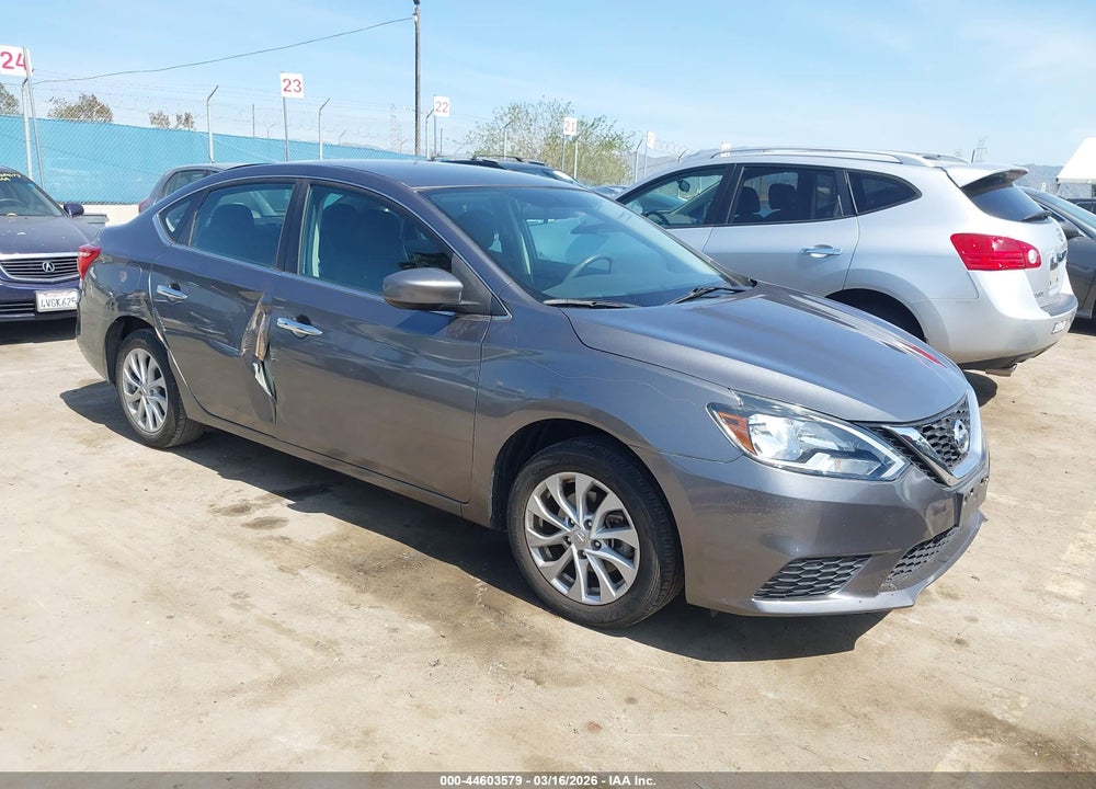 2018 NISSAN SENTRA SV VIN: 3N1AB7AP0JL663191