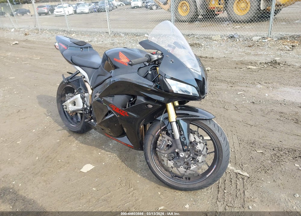 2012 HONDA CBR600 RR VIN: JH2PC4002CK500917