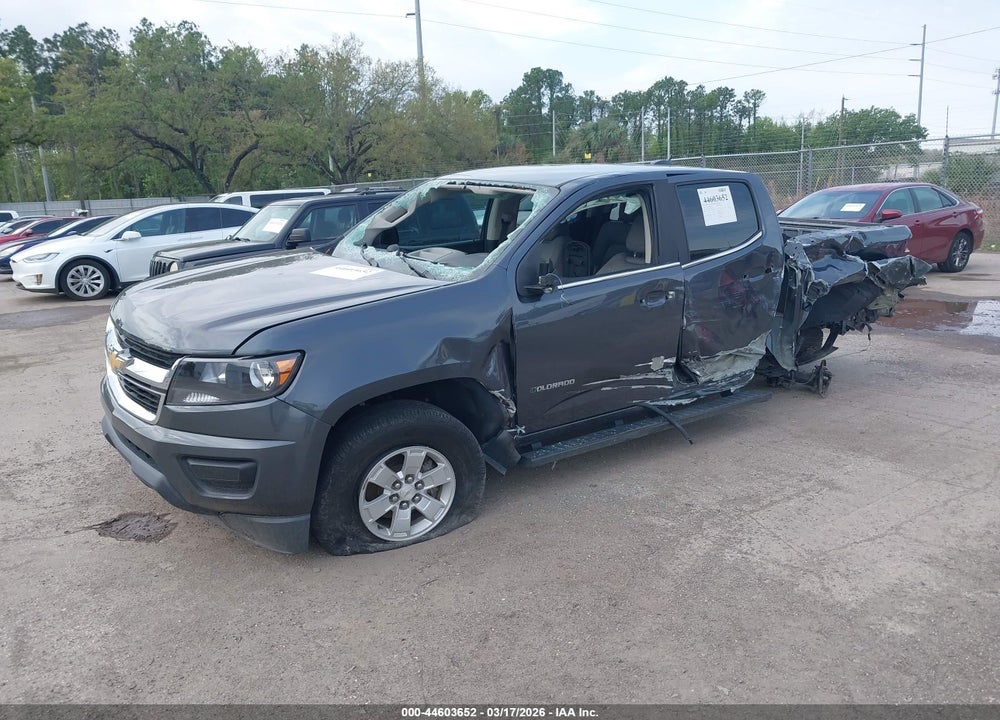 2016 CHEVROLET COLORADO WT VIN: 1GCGSBE31G1364567