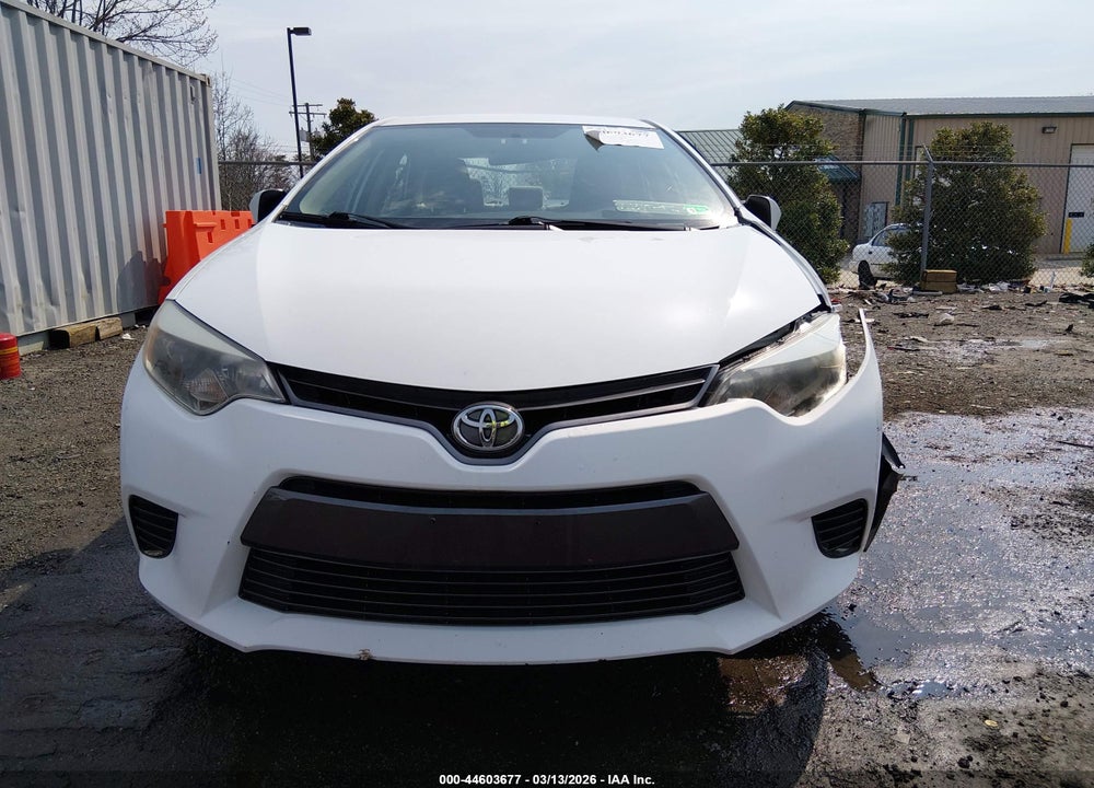 2016 TOYOTA COROLLA LE VIN: 2T1BURHE6GC731789