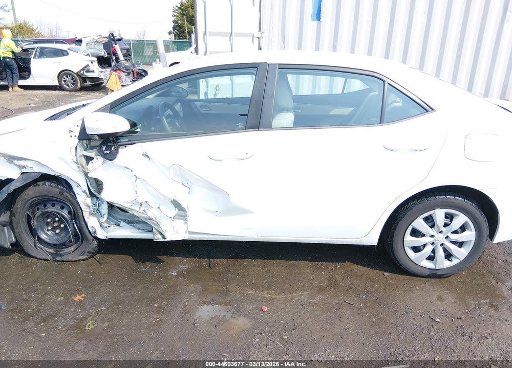 2016 TOYOTA COROLLA LE VIN: 2T1BURHE6GC731789