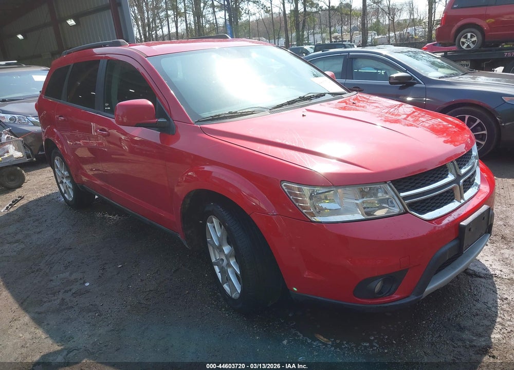 2013 DODGE JOURNEY SXT VIN: 3C4PDCBG2DT565096