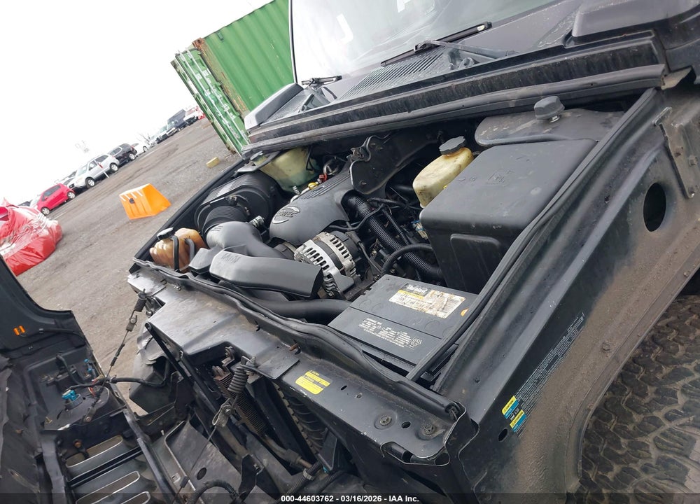 2003 HUMMER H2 VIN: 5GRGN23U83H118537