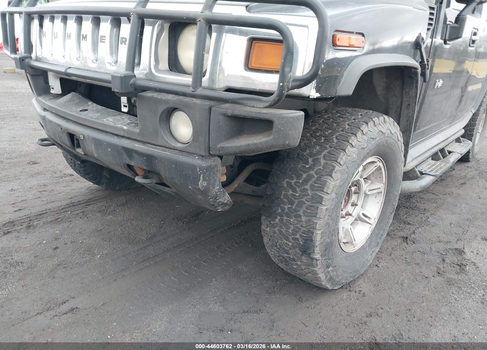 2003 HUMMER H2 VIN: 5GRGN23U83H118537