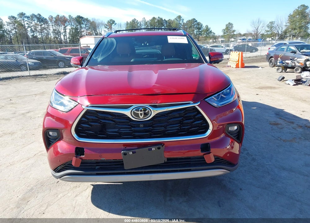 2025 TOYOTA HIGHLANDER HYBRID PLATINUM VIN: 5TDEBRCHXSS662772