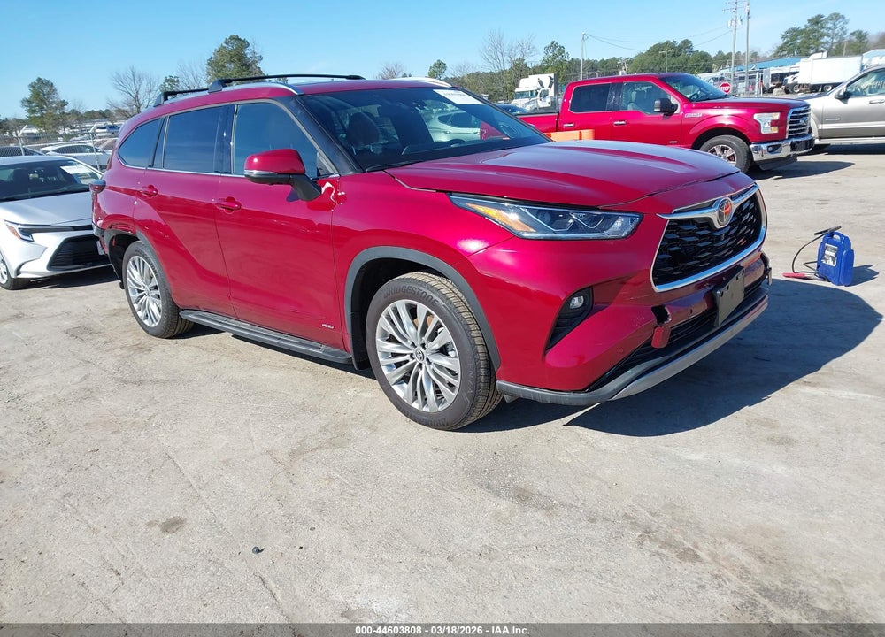 2025 TOYOTA HIGHLANDER HYBRID PLATINUM VIN: 5TDEBRCHXSS662772