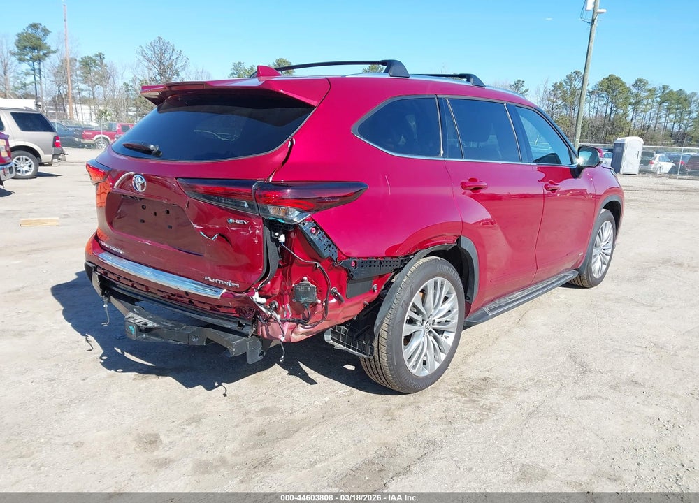 2025 TOYOTA HIGHLANDER HYBRID PLATINUM VIN: 5TDEBRCHXSS662772