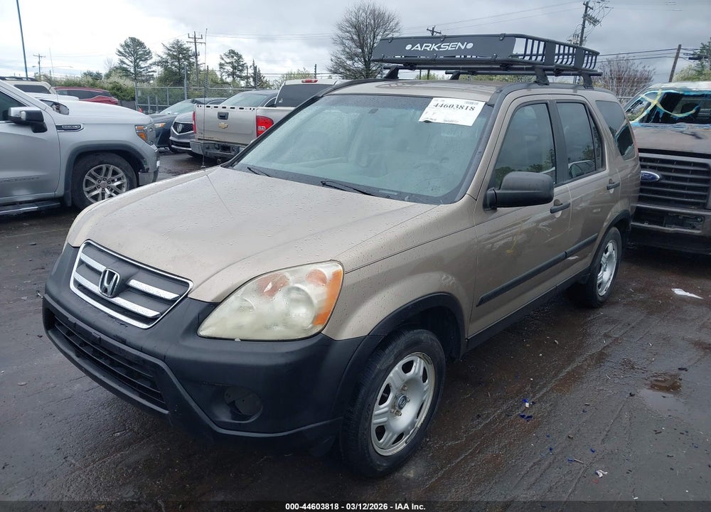 2005 HONDA CR-V LX VIN: JHLRD78545C019311