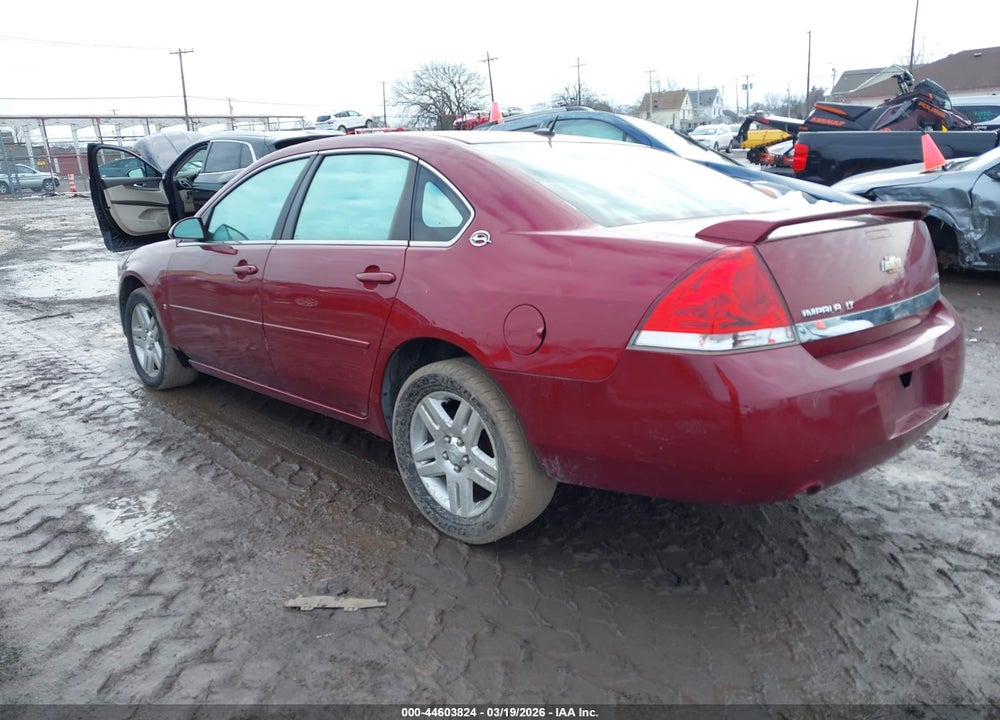 2008 CHEVROLET IMPALA LT VIN: 2G1WC583689267537