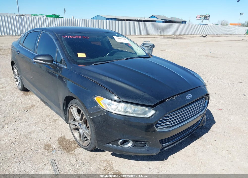 2013 FORD FUSION TITANIUM VIN: 3FA6P0K92DR360853