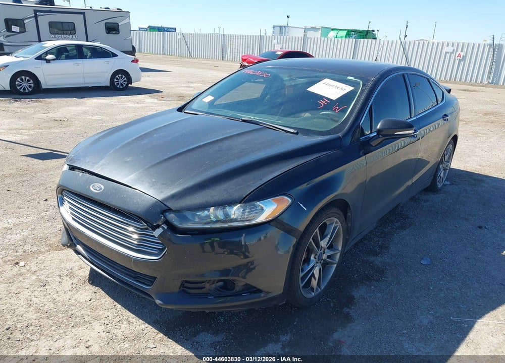 2013 FORD FUSION TITANIUM VIN: 3FA6P0K92DR360853