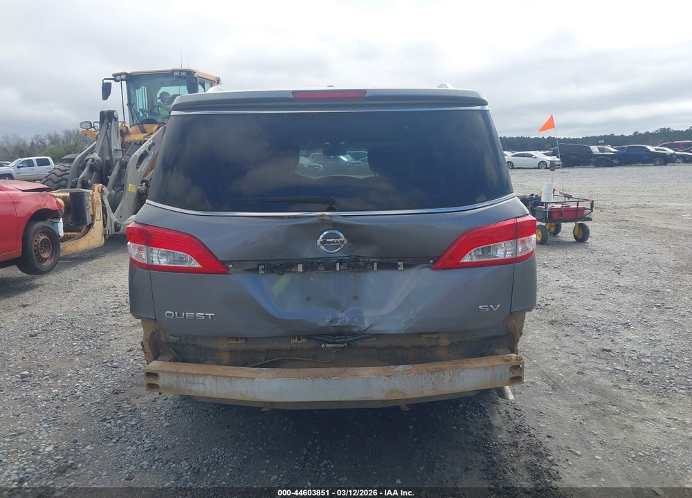 2016 NISSAN QUEST SV VIN: JN8AE2KP3G9152750