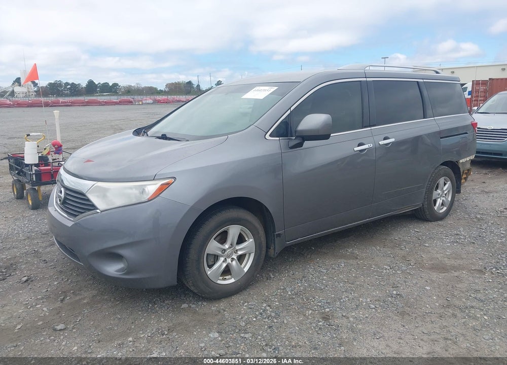 2016 NISSAN QUEST SV VIN: JN8AE2KP3G9152750