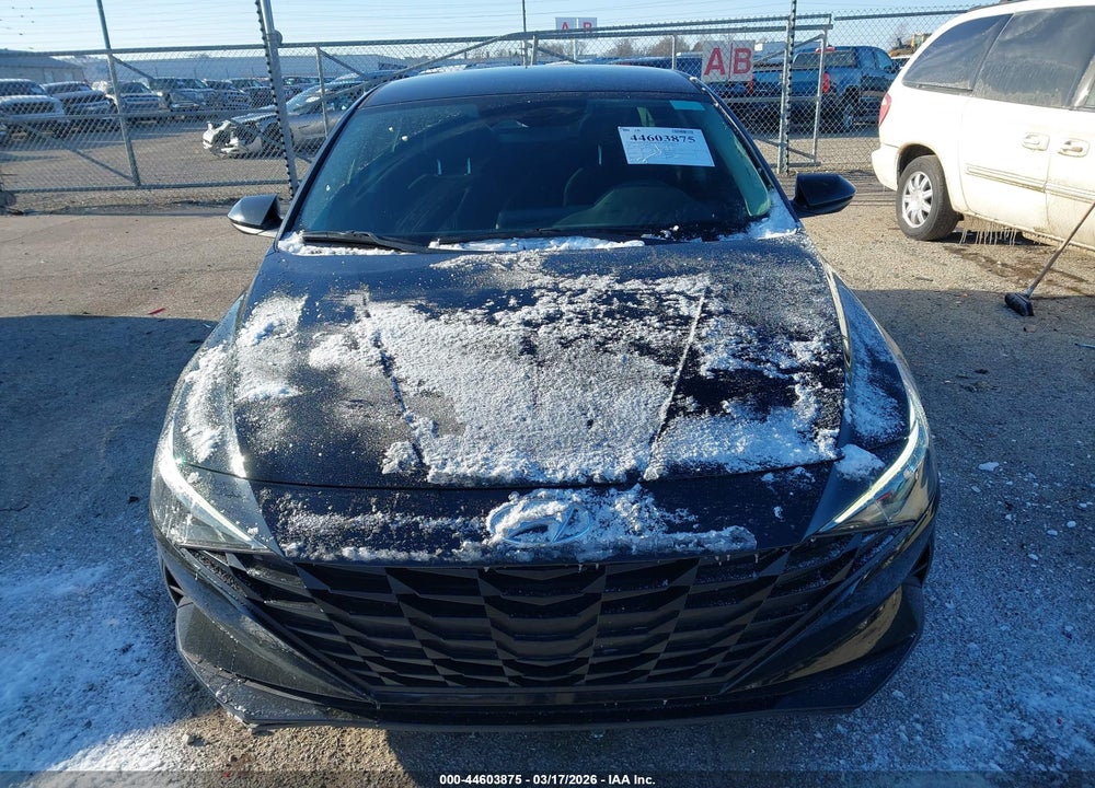 2021 HYUNDAI ELANTRA SEL VIN: KMHLM4AG7MU128170