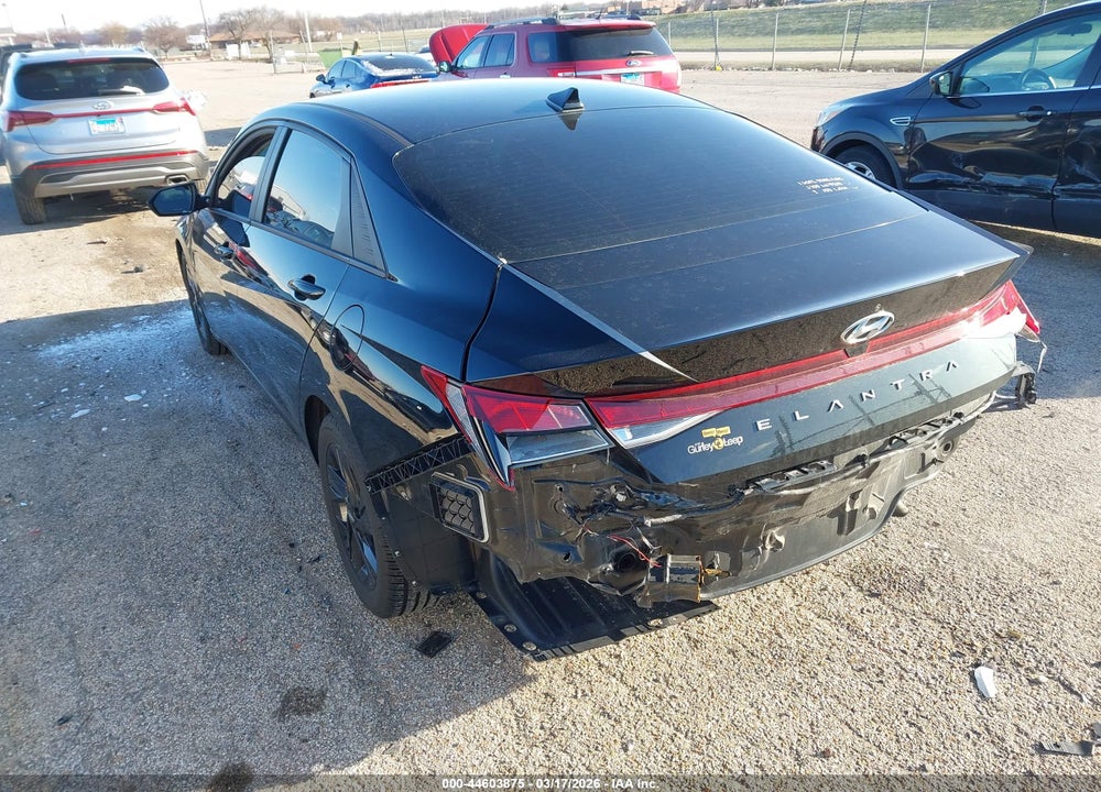 2021 HYUNDAI ELANTRA SEL VIN: KMHLM4AG7MU128170
