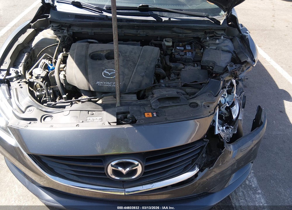 2015 MAZDA 6 I TOURING VIN: JM1GJ1V54F1184917