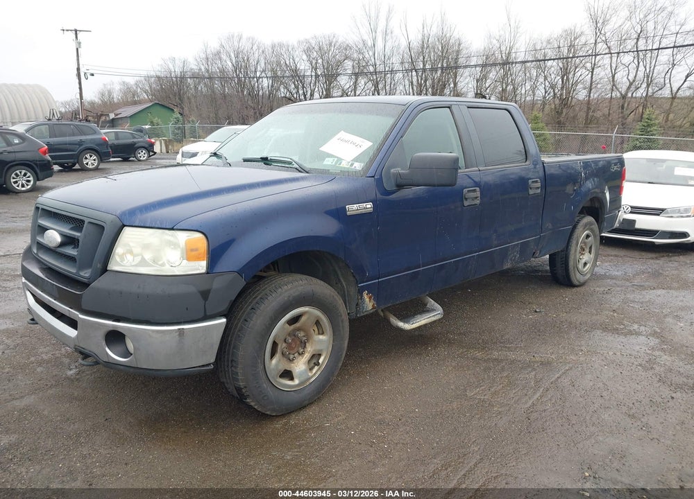 2008 FORD F-150 60TH ANNIVERSARY/XL/XLT VIN: 1FTRW14W08FB00926