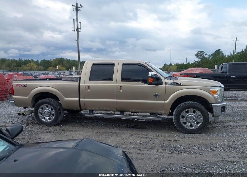 2012 FORD F-250 LARIAT VIN: 1FT7W2BT0CEC48448
