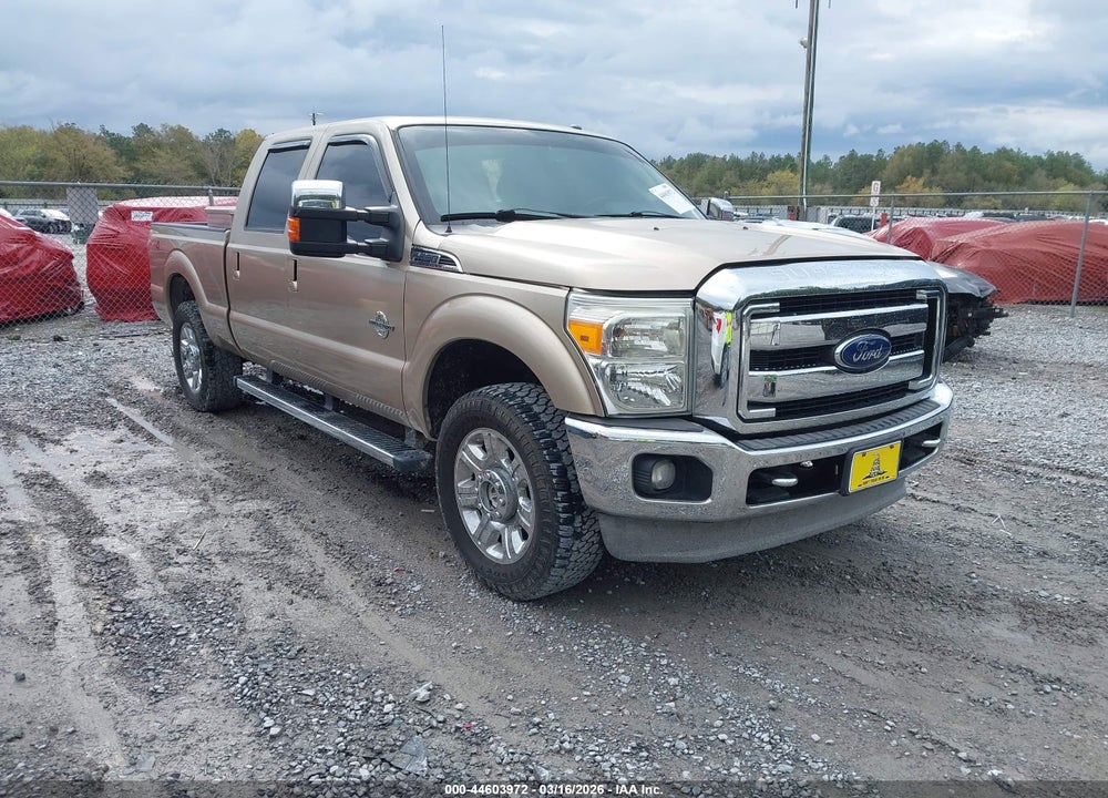 2012 FORD F-250 LARIAT VIN: 1FT7W2BT0CEC48448