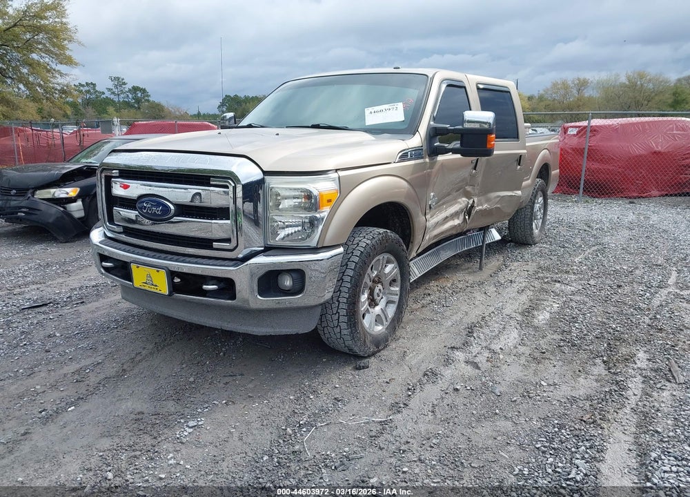 2012 FORD F-250 LARIAT VIN: 1FT7W2BT0CEC48448