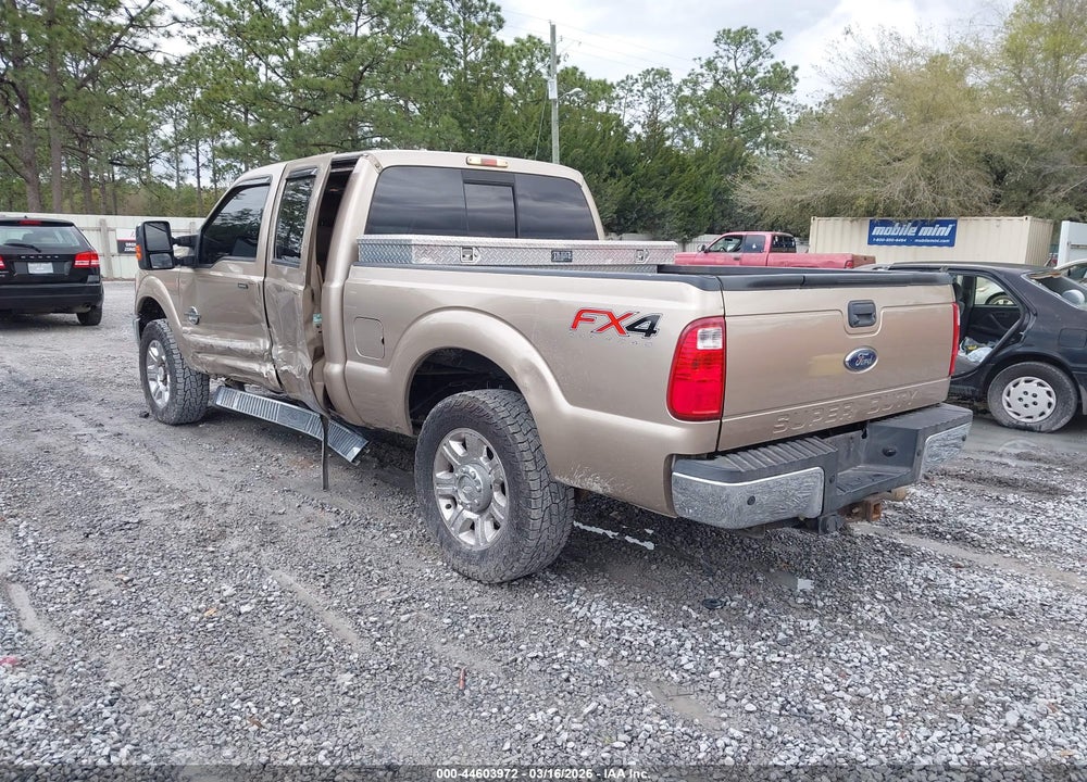 2012 FORD F-250 LARIAT VIN: 1FT7W2BT0CEC48448